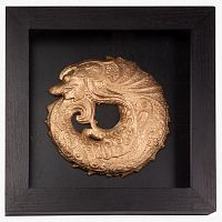 декор copper fish wood frame в Кемерово