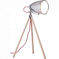 лампа настольная chromatic tripod на деревянном штативе в Кемерово