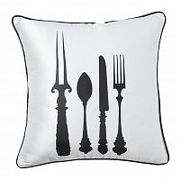 подушка со столовыми приборами tableware white в Кемерово