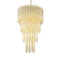 люстра gigi 13 gold от delight collection прозрачная/золото в Кемерово