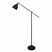 торшер arte lamp braccio a2054pn-1bk в Кемерово