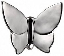 декоративная бабочка butterly 9*4*11 (серебристая) в Кемерово