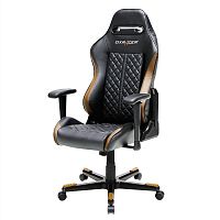 кресло геймерское dxracer черно-коричневое в Кемерово