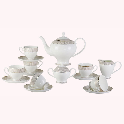 чайный сервиз bianko 17 pcs tea set в Кемерово