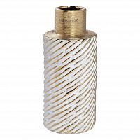 золотая керамическая ваза 9x9x22 см в Кемерово