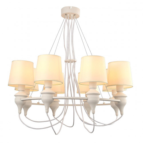 подвесная люстра arte lamp sergio a3326lm-8wh в Кемерово