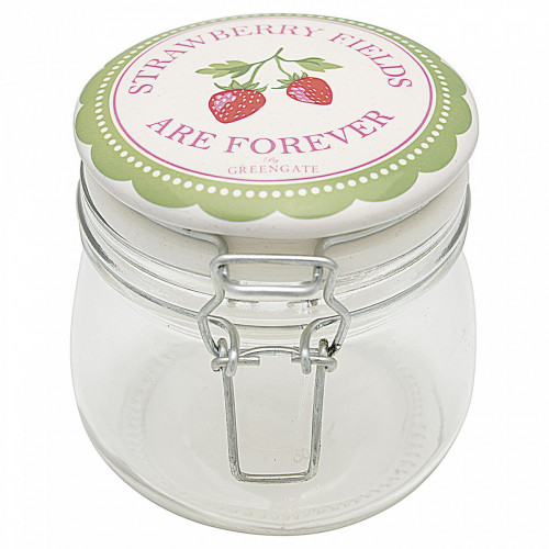 банка стеклянная strawberry pale green в Кемерово