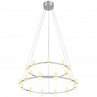 подвесная светодиодная люстра st luce cilindro sl799.103.21 белая в Кемерово