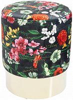 kare design пуф flores, коллекция "флорес" 35*42*35, полиэстер, дсп, сталь, мультиколор в Кемерово
