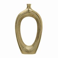 ваза rama oval золотого цвета в Кемерово