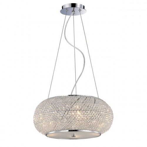 подвесной светильник ideal lux pasha sp6 cromo в Кемерово