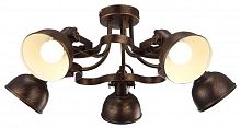 потолочная люстра arte lamp martin a5216pl-5br в Кемерово