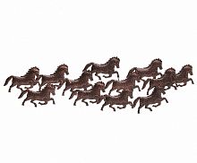 декор horses настенный медного цвета в Кемерово
