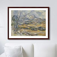 картина: montagne sainte-victoire, 1890г. в Кемерово