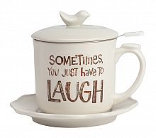 чайный набор sometimes you just have to laugh в Кемерово