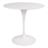 стол eero saarinen style tulip table top mdf d80 глянцевый белый в Кемерово