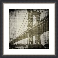 постер с паспарту в раме bridges of new york в Кемерово