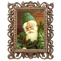 репродукция старинной рождественской гравюры a marry christmas в Кемерово