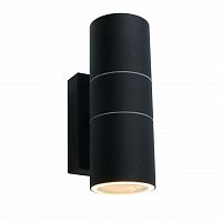 уличный настенный светильник arte lamp sonaglio a3302al-2bk в Кемерово