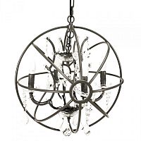 люстра foucault's orb crystal (47*47*64) коричневая в Кемерово