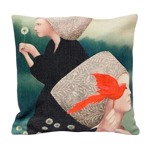 декоративная подушка «одуванчики» в Кемерово