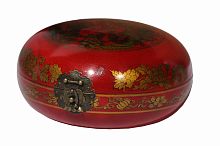 декоративная шкатулка gudong красная в Кемерово
