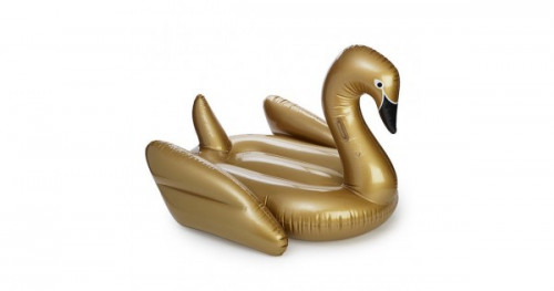 надувной круг swan золотой в Кемерово