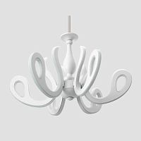 потолочная светодиодная люстра ambrella light orbital classic fk81/6 wh 292w d640 белая в Кемерово