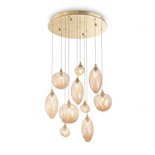 подвесная люстра ideal lux baco sp10 ottone в Кемерово