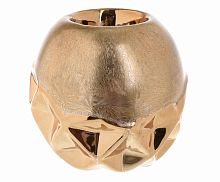 подсвечник золотой керамический в виде шара peterson, 10 см в Кемерово