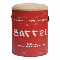 столик-табурет barrel red красный в Кемерово