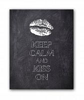 постер keep calm and kiss а4 в Кемерово