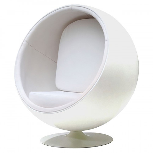 кресло eero ball chair белое в Кемерово