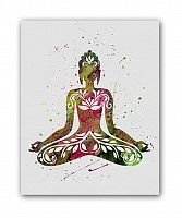 постер yoga а4 в Кемерово