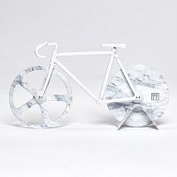 нож для пиццы из нержавеющей стали the fixie, белый мрамор в Кемерово