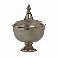 ваза aimee с крышкой золотого цвета в Кемерово