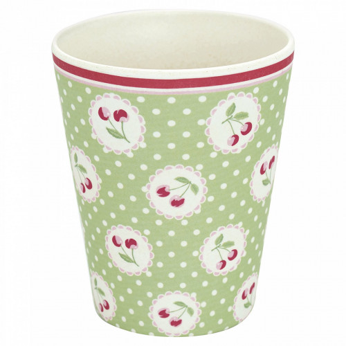 бамбуковый стакан "cherry berry p.green" в Кемерово
