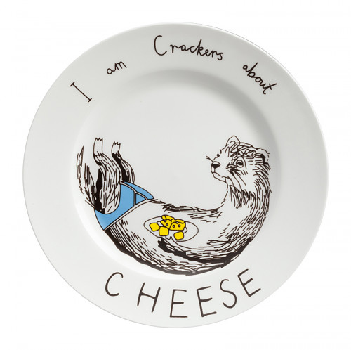 тарелка i am crackers about cheese в Кемерово