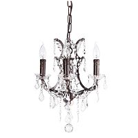 люстра 19th c. rococo iron & clear crystal round vol.i бронза в Кемерово