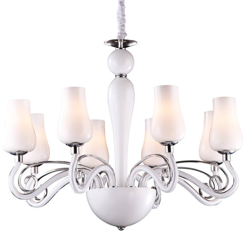 подвесная люстра arte lamp biancaneve a8110lm-8wh в Кемерово