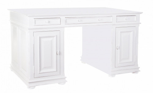 стол письменный нордик с состариванием, белый в Кемерово