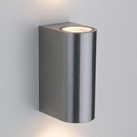 уличный настенный светильник elektrostandard 1703 techno pillar хром 4690389117145 в Кемерово