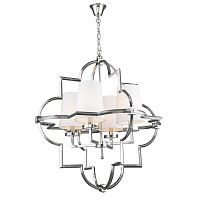 люстра mandeville l nickel от delight collection белая/никель в Кемерово