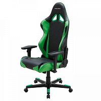 кресло геймерское dxracer racing черно-зеленое в Кемерово