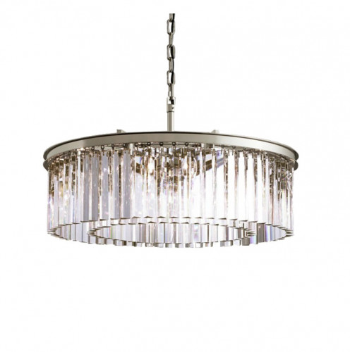 люстра prism silver 50 серебро, прозрачное стекло в Кемерово