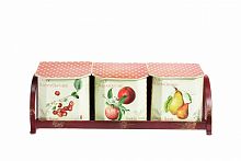 набор емкостей для хранения на подставке fruits в Кемерово